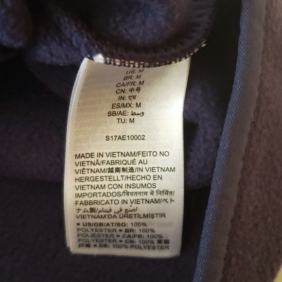 NWT - Men's Full-Zip Polar Fleece Jacket - Picture 5 of 6